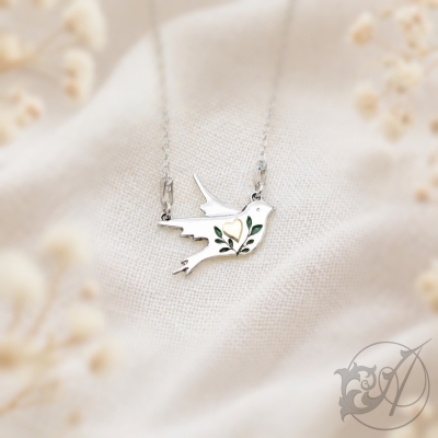 Gołąbek z Gałązką Oliwną